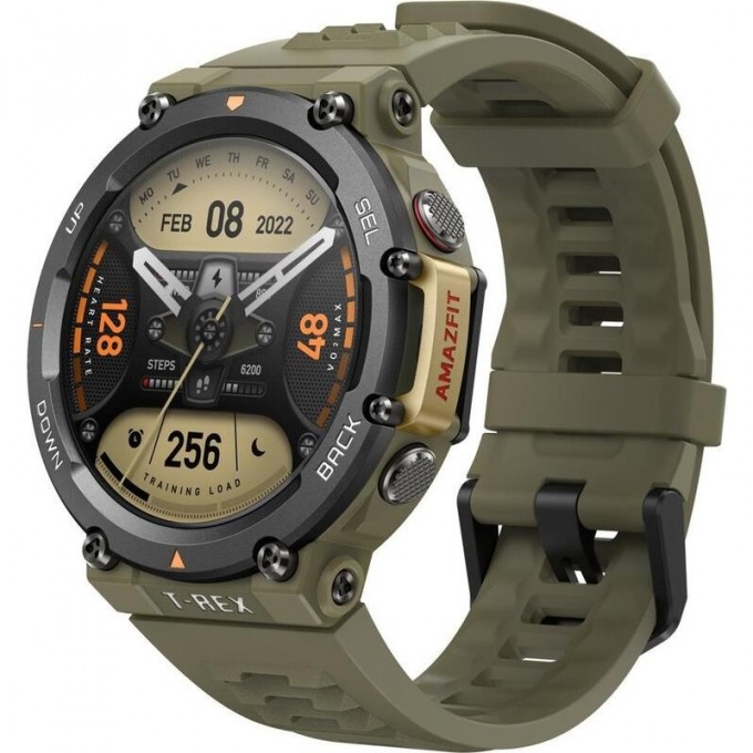 Смарт-часы AMAZFIT T-REX 2 A2170 зеленые AMF-6972596105084